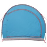 vidaXL Šator za spremanje bicikala s krovom s pohranom Plava 256 x 222 x 182 cm | shoptok.hr