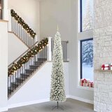 vidaXL Umjetno božićno drvce Zelena 300 cm PVC i čelik i plastika | shoptok.hr