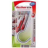 Fischer ZIDNI VLOŽEK Z VIJAKOM DUOPOWER 10X50 RH G K NV VL.Z OGLATIM KAVLJEM | Shoptok.si