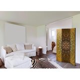 Artgeist PARAVAN 135/172/3 cm rjava, zlate barve | Shoptok.si