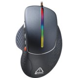 Canyon Apstar GM-12 Wired High-end Gaming Mouse with 6 programmable buttons, sunplus optical sensor, 6 levels of DPI and up to 6400, 2 million times key life, 1.65m Braided USB cable,Matt UV coating surface and RGB lights with 7 LED flowing mode, size:123*81*53mm, 150g cijene