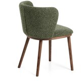 Kave Home Zelen oblazinjen jedilni stol Ciselia – | Shoptok.si