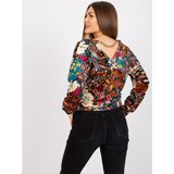 Fashion Hunters Patterned blouse with a chain from Nicola | Shoptok.si