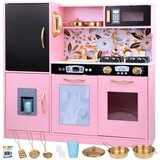  Dječja drvena retro kuhinja pink | Shoptok.si