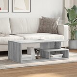  Stolić za kavu siva boja hrasta 102x55x35 cm konstruirano drvo | shoptok.hr