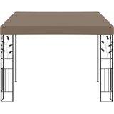  Zidna sjenica 3 x 3 x 2,5 m smeđe-siva | shoptok.hr