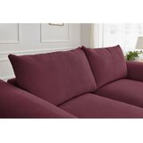 Bobochic Paris Bordo rdeča sedežna garnitura 193 cm Ernest – | Shoptok.si