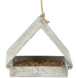 Esschert Design Kućica za hranjenje ptica (20,9 x 19,1 x 12,3 cm, Siva) Cijene