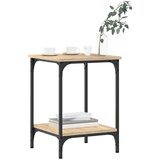  Stolić za kavu boja hrasta sonome 40x40x55 cm konstruirano drvo | shoptok.hr