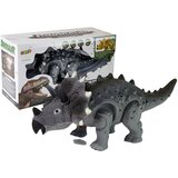 Dinosaur on Battery Triceratops Gray Cene