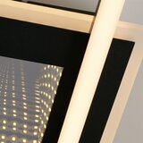 Searchlight 44250BK - led prigušiva stropna svetiljka quadrate LED/24W/230V 36x36 cm | Eponuda.com