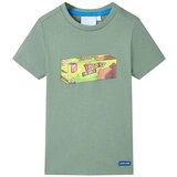  Dječja majica kratkih rukava kaki 92 | shoptok.hr