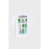 Sinsay Pamučna majica s printom na leđima Minecraft | shoptok.hr