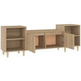 TV ormarić boja hrasta sonome 160x35x55 cm konstruirano drvo | shoptok.hr