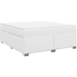 Maison Chic Box spring postelja - Vzmetna postelja z vzmetnico bela 180x200 cm umetno usnje SL17430, (21895094) | Shoptok.si