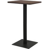 vidaXL Bistro miza temno pepelnata 70x70x107 cm Cene