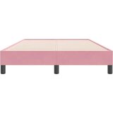 posteljni okvir brez vzmetnice roza 120x220 cm žamet, (21829536) | Shoptok.si