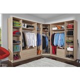  Kotna garderobna omara OPTIMO | Shoptok.si