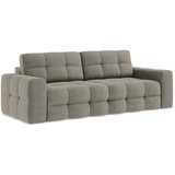Makamii Temno siva raztegljiva sedežna garnitura iz tkanine bouclé 255 cm Milu – | Shoptok.si