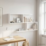 Polica na zidu 60 x 12 x 50,5 cm Konstruirano drvo | shoptok.hr