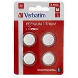 Verbatim paket od 4 komada litijevih baterija - CR2032 Slike