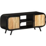 TV omarica 110x30x40 cm robusten mangov les Cene