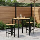  Stol za bar u vrtu Bijela i crna 80 x 80,5 x 105 cm | shoptok.hr