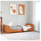 vidaXL Okvir kreveta bez madraca voštano smeđi 90 x 200 cm od borovine | shoptok.hr