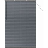 vidaXL Venecijanske žaluzije Temno siva 220x150cm Aluminij, (5000178574) | Shoptok.si