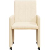  Blagovačke stolice s kotačima 2 pcs Krema 57 x 66 x 94 cm | shoptok.hr
