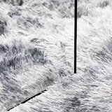  Čupavi tepih s visokim vlaknima NAVARRA srebrnosiva 130x200cm Slike