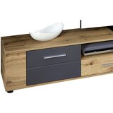 Mömax Dnevni Regal Fargo, Barva Hrasta, Siva, Led | Shoptok.si