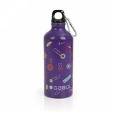  Aluminijumska boca za vodu sa zakačkom 7x21 cm 600ml Diary Gabol Cene