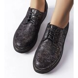 Gemre Black glitter Cemetery shoes | Shoptok.si