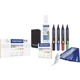 magnetoplan Tabla za metodo scrum, standardni komplet z dodatno opremo, tabla ŠxV 1200 x 900 mm | Shoptok.si