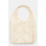 Sinsay Materijalna hobo torba s izvezenim cvjetovima | shoptok.hr