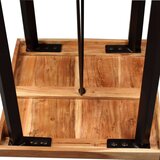  Barski stol od masivnog bagremovog drva 60 x 60 x 107 cm | shoptok.hr