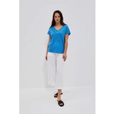 Moodo women's T-shirt - blue | Shoptok.si