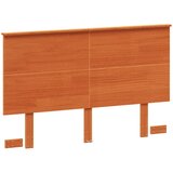  The Living Store Vzglavje voščeno rjava 120 cm trdna borovina - Vzglavje, (21442593) | Shoptok.si