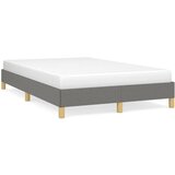 vidaXL Okvir kreveta tamnosivi 120 x 190 cm od tkanine Cijene
