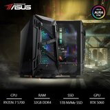 Bits And Bytes BaB računalo Cerberus X (Ryzen 7 5700, Liquid, RTX 5060, 32GB DDR4, 1TB SSD, Win11P) Powered By ASUS | shoptok.hr