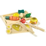 Small Foot Cuttable Lunch Set komplet igrač iz lesa 3 y+ 10 kos | Shoptok.si