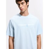 Reserved Comfort majica kratkih rukava s printom - bljedoplavo | shoptok.hr