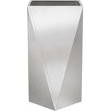  Cvetlično korito srebrna 40 x 40 x 75 cm Nerjaveče jeklo, (5000207350) | Shoptok.si