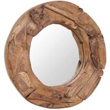  Ukrasno Ogledalo od Tikovine 60 cm Okruglo | Eponuda.ba
