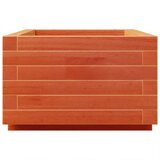  Vrtna sadilica voštano smeđa 70 x 40 x 26,5 cm masivna borovina | shoptok.hr