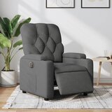 Maison Chic Električni naslanjač - Relax naslanjač temno sivo blago, (22062320) | Shoptok.si