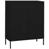 Ormarić za pohranu crni 80 x 35 x 101,5 cm čelični Cijene