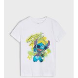 Sinsay Pamučna majica s printom Stitch | shoptok.hr