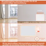 SHX PIRP1200 Infrardeci grelni panel WIFI s aplikacijo, 1200 W, 15-22 m², montaža na steno in strop | Shoptok.si